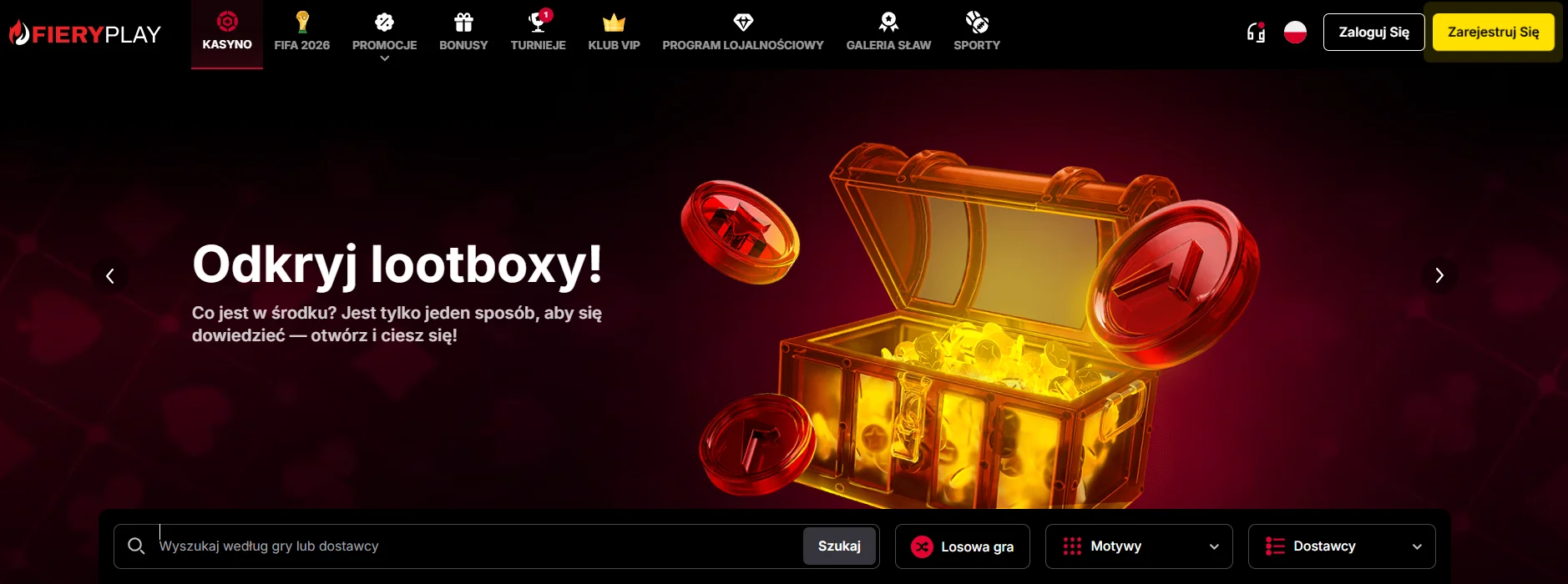 FieryPlay Casino strona